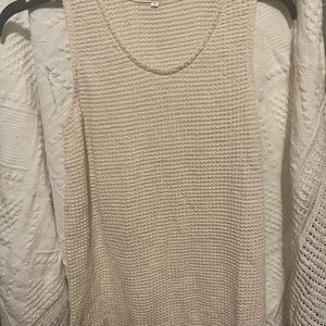 Amolapha Women Summer Mess Sleeveless Top And Shorts Set.